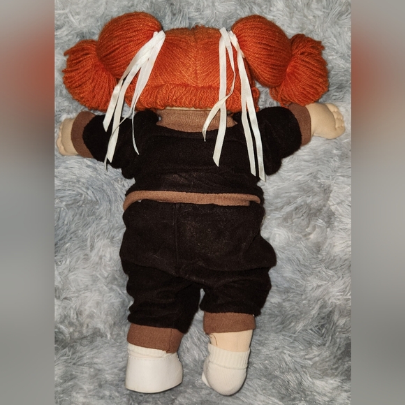VTG Cabbage patch doll rare red hair pony tails green eyes no freckles 1978 1982 - Picture 4 of 16